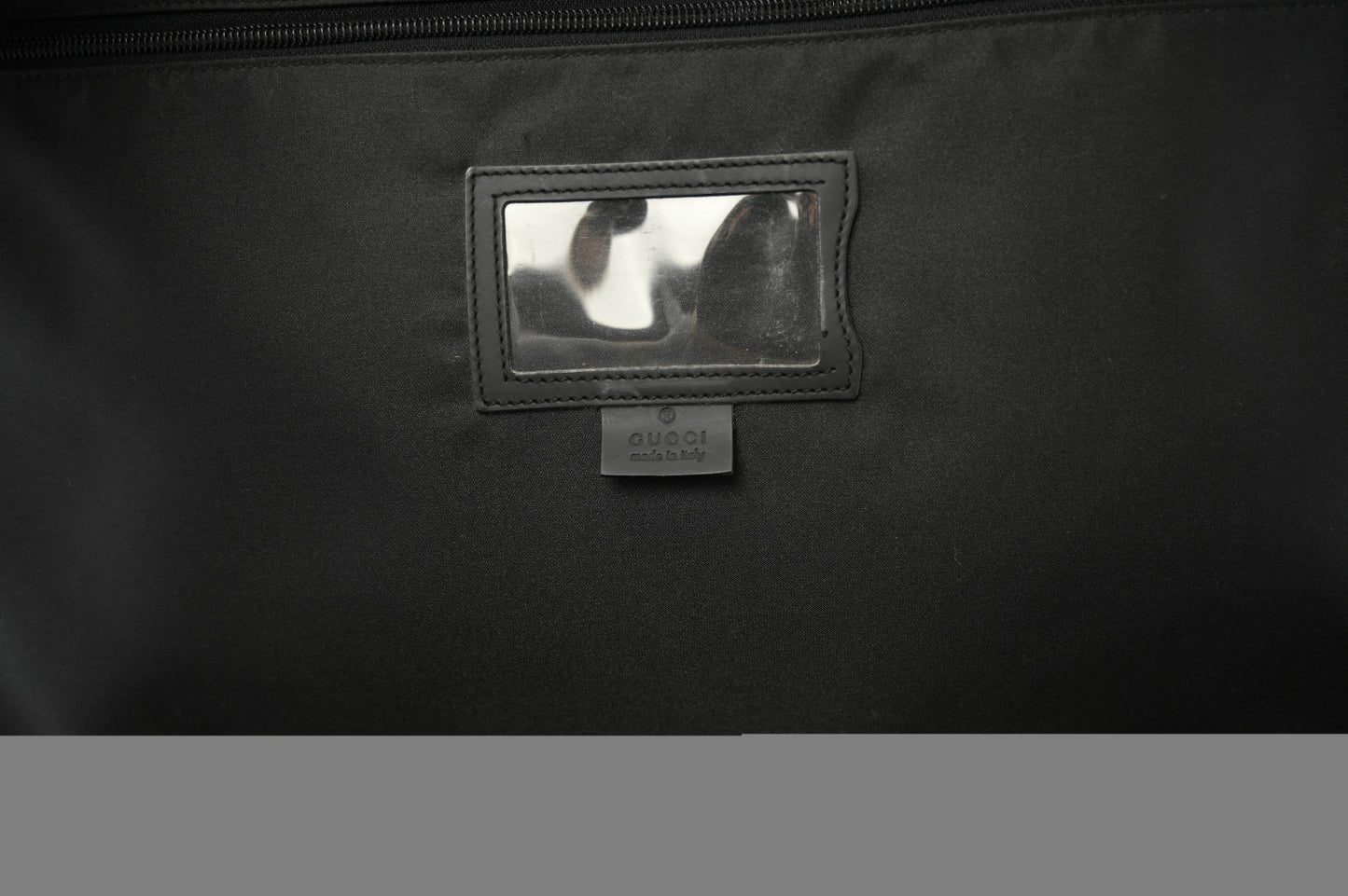 Nylon Monogram Suitcase Black