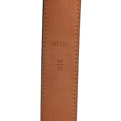 Louis Vuitton Damier Ebene Tresor Belt 90 36 4 of 7