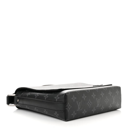 Louis Vuitton Monogram Eclipse District PM Black 4 of 10