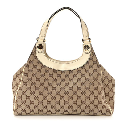 Gucci Monogram Medium Charmy Shoulder Bag Off White 1 of 9