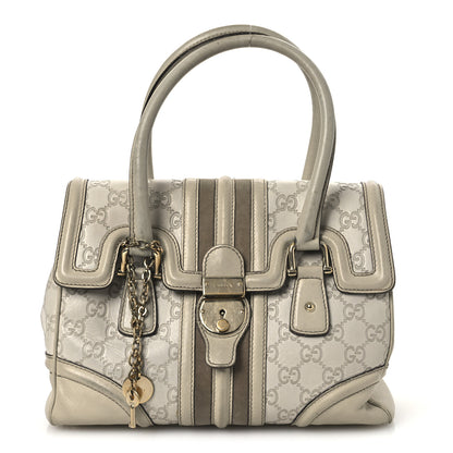 Gucci Guccissima Treasure Shoulder Bag Off White 1 of 16