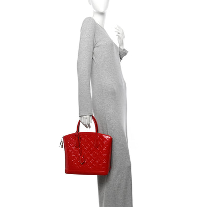 Louis Vuitton Vernis Lockit PM Cherry 2 of 11