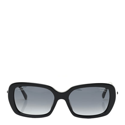 Chanel Pearl Polarized Square Sunglasses 5427-H-A Black 2 of 7