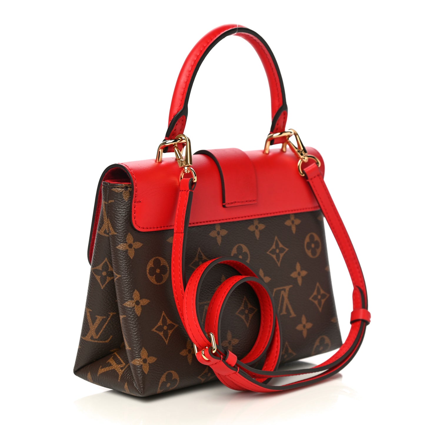 Monogram Locky BB Coquelicot