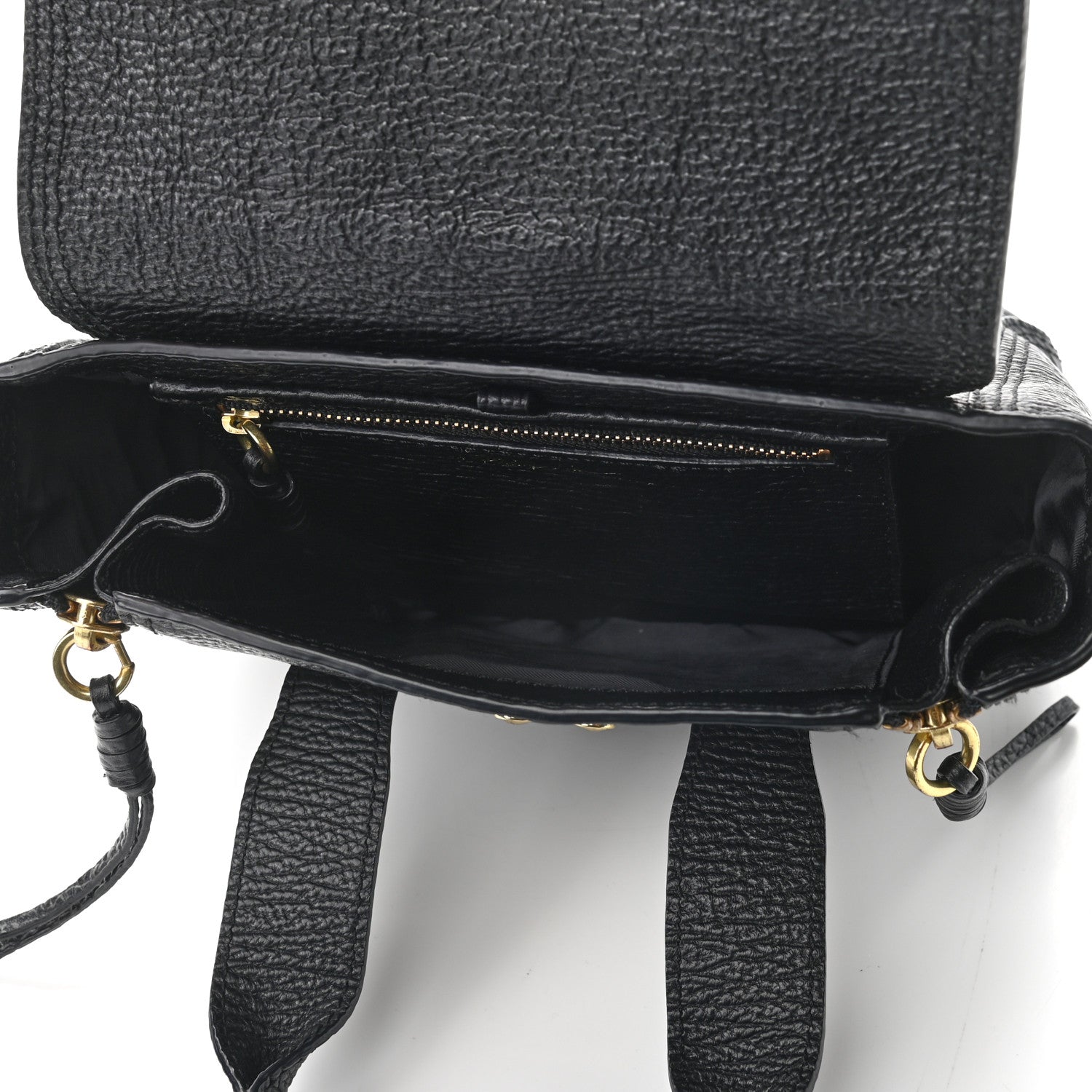 3.1 Phillip Lim Textured Calfskin Mini Pashli Satchel Black 5 of 9