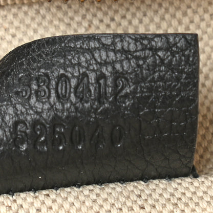 Gucci Grained Calfskin Logo Belt Bag Black 7 of 9