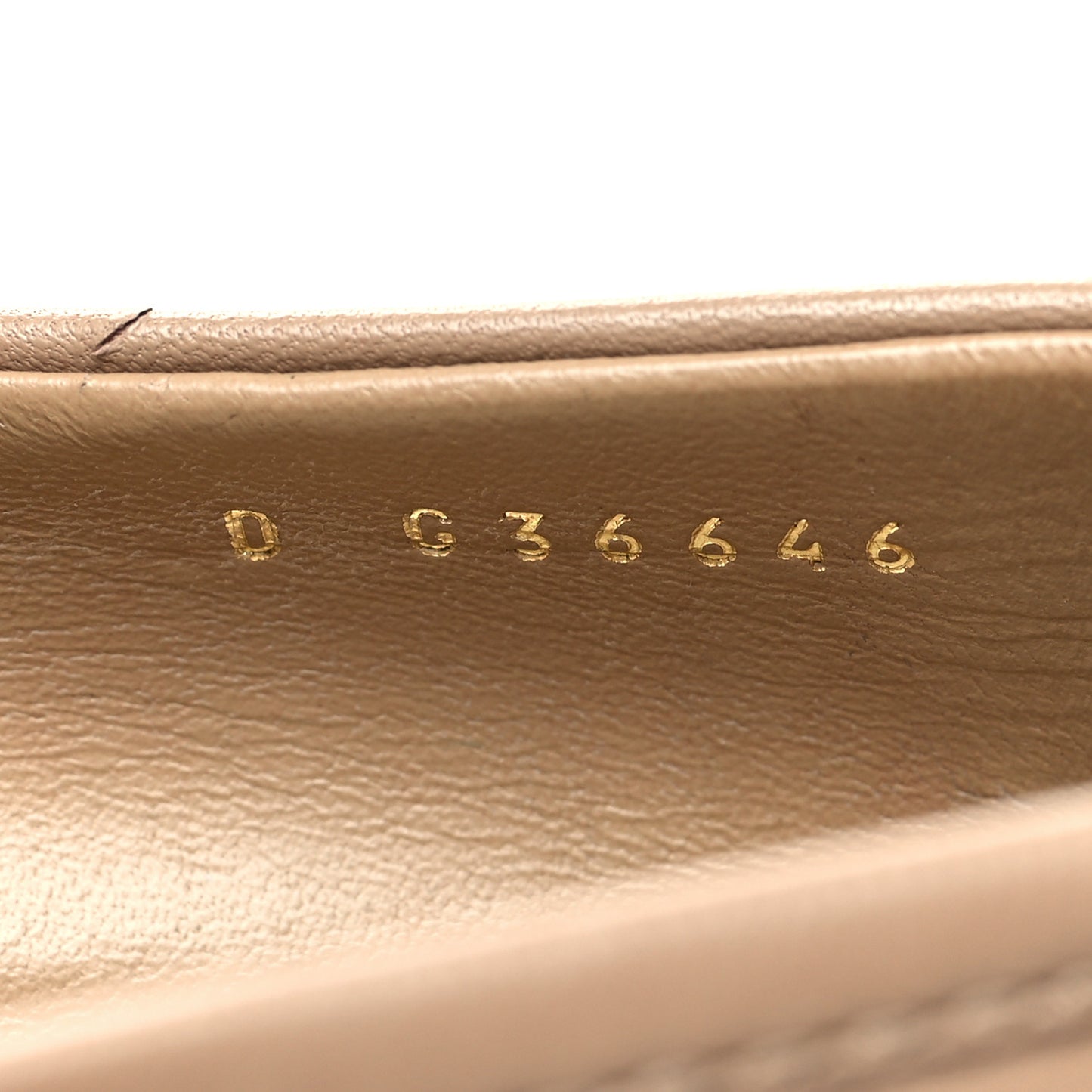 Lambskin Quilted CC Turnlock Loafers 38.5 Beige