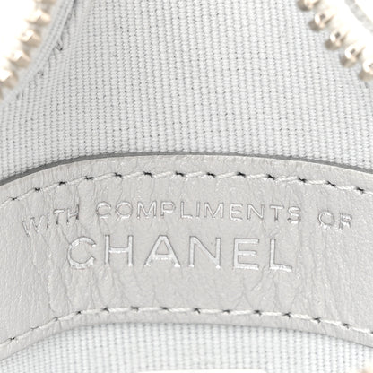 Chanel Metallic Lambskin Walk Of Fame Star Clip On Coin Purse Silver 7 of 8