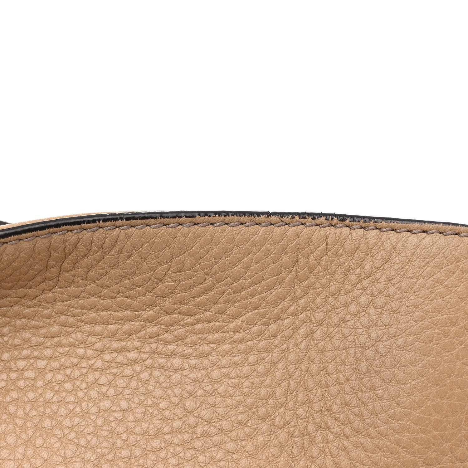 Gucci Pebbled Calfskin Large Soho Chain Shoulder Bag Camelia 13 of 13