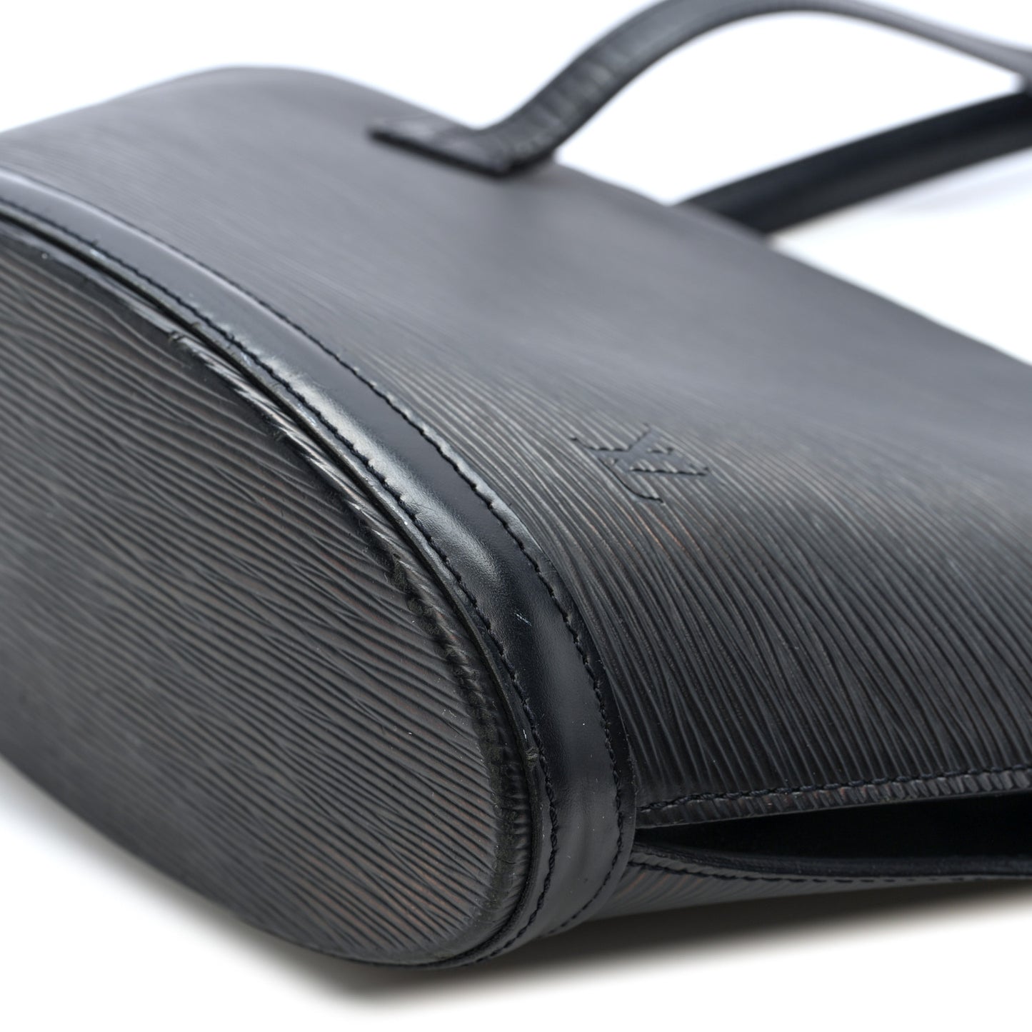 Epi Saint Jacques PM Long Straps Black