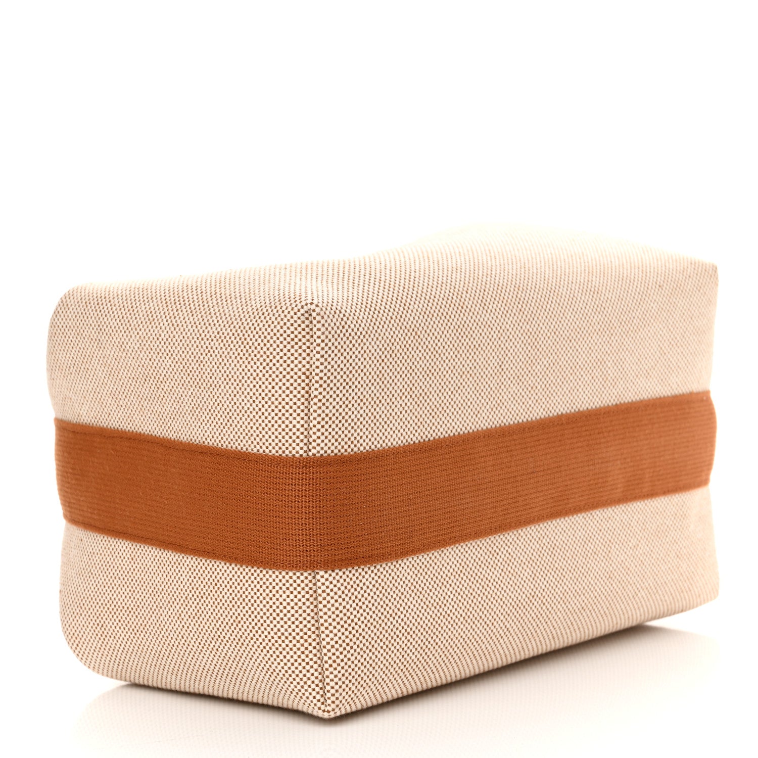 Hermes Canvas Large Bride-A-Brac Cabriole Case Biscuit 4 of 10