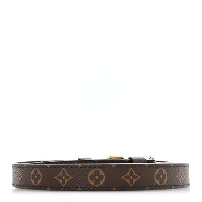 Louis Vuitton Monogram Bandouliere 20mm Adjustable Shoulder Strap 2 of 4