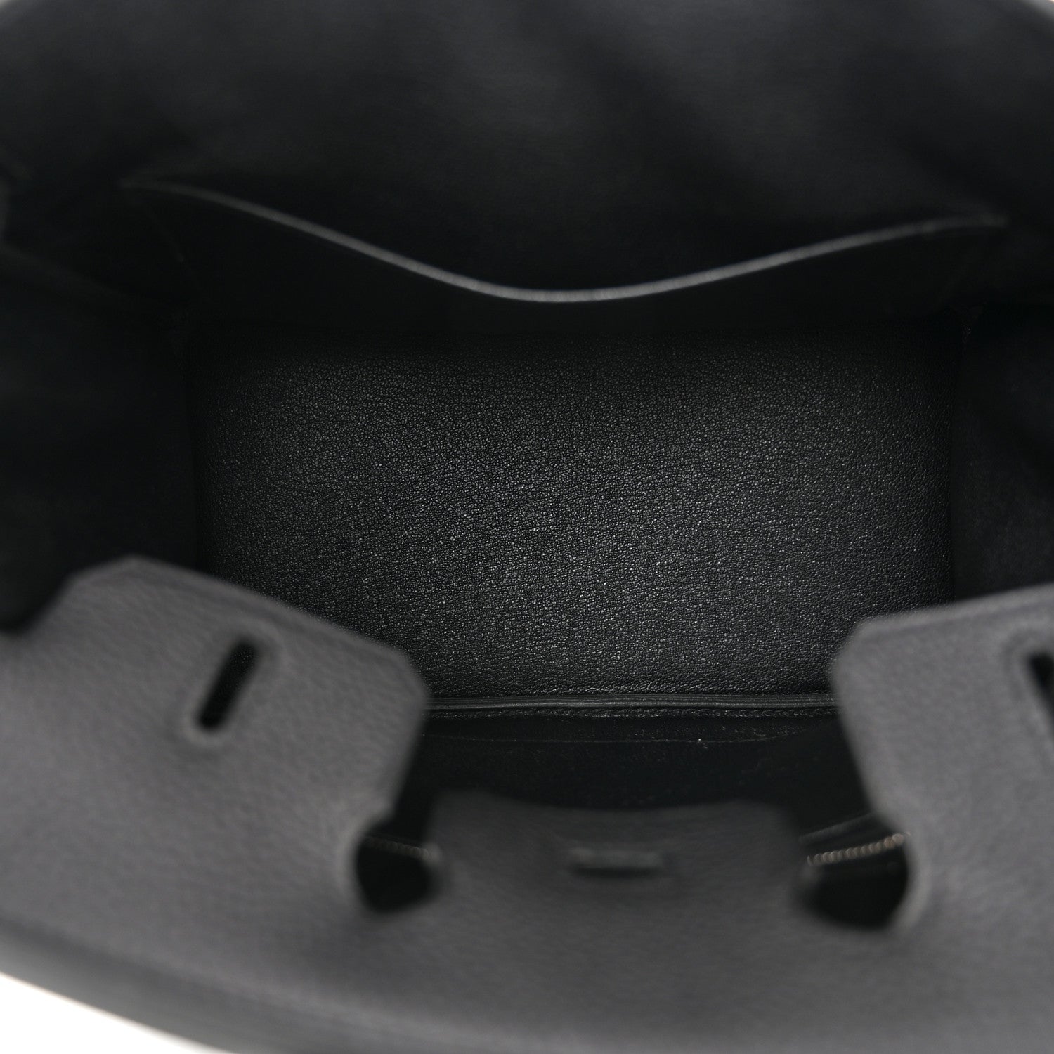 Hermes Togo Birkin 25 Black 5 of 11