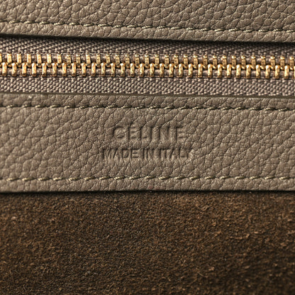 Celine Soft Grained Calfskin Small Belt Cabas Phantom Taupe 6 of 10