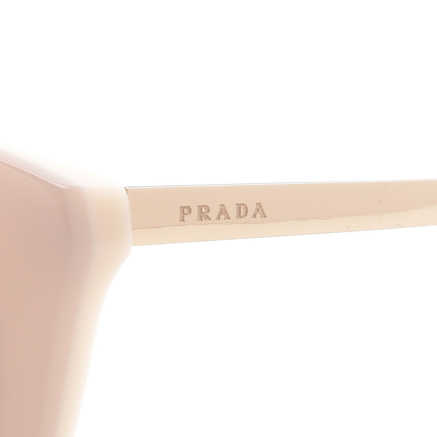 Prada Acetate Cinema Sunglasses SPR 09Q Ivory 5 of 7