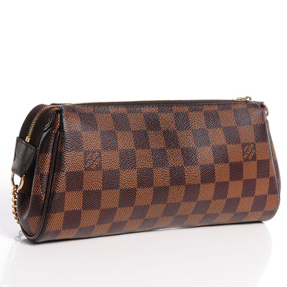 Louis Vuitton Damier Ebene Eva Clutch 3 of 10