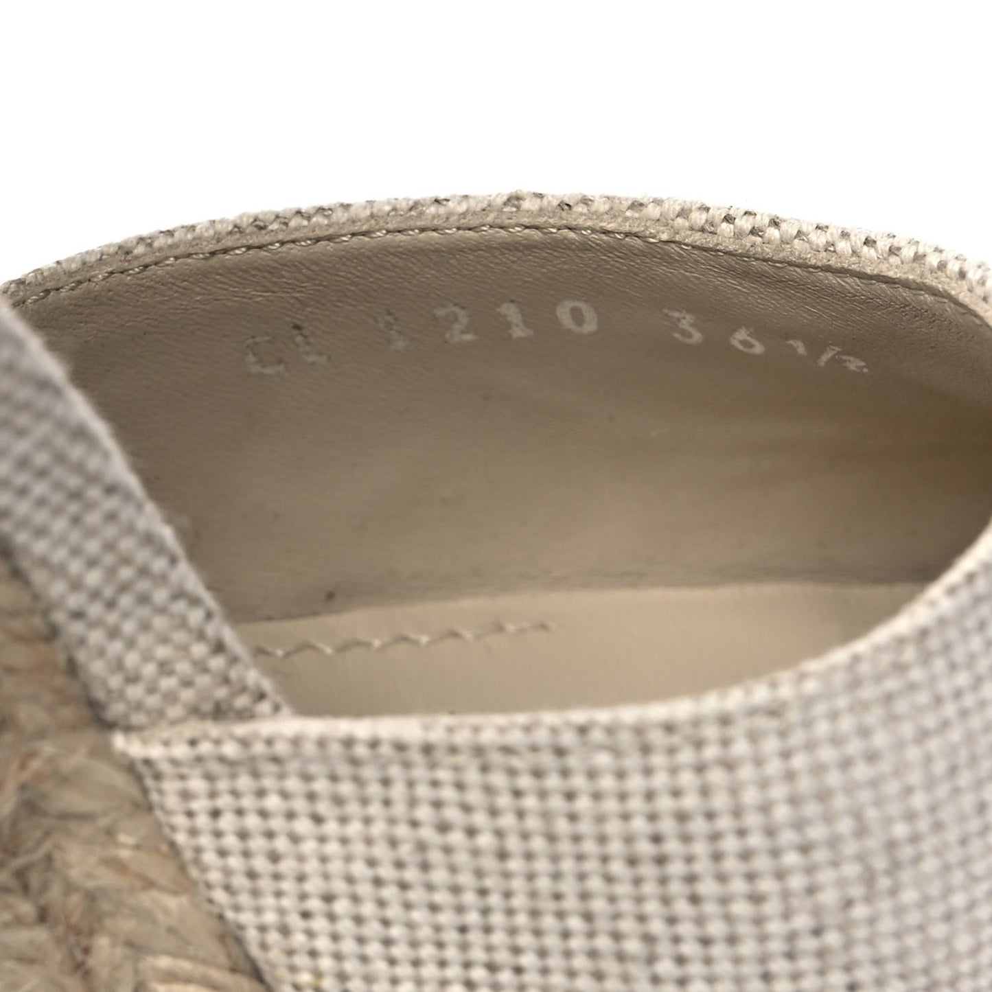 Canvas Monogram Starboard Wedge Espadrilles 36.5 Rose Pop