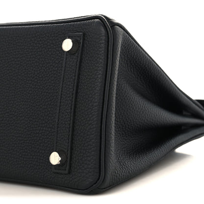 Hermes Togo Birkin 25 Black 10 of 11