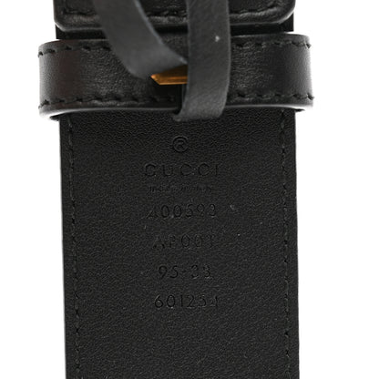 Gucci Calfskin Double G 40mm Belt 95 38 Black 3 of 4