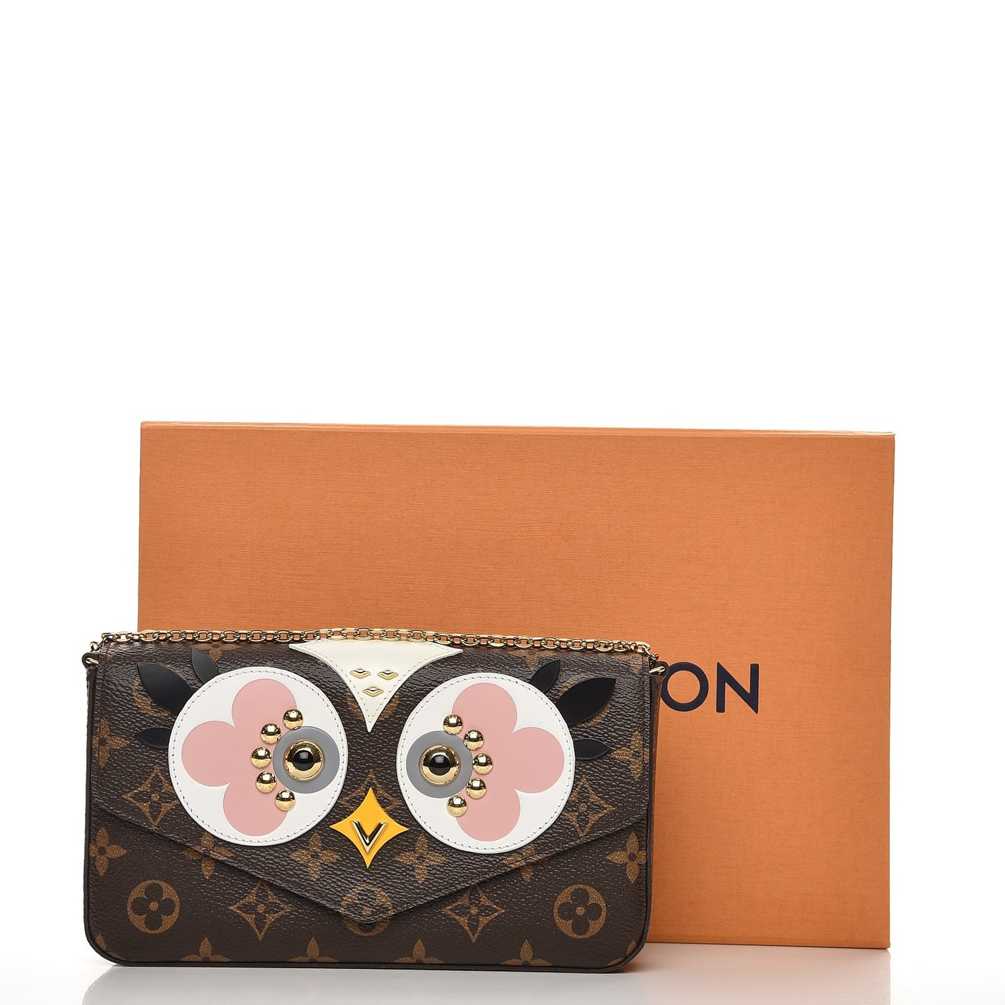 Monogram Lovely Birds Pochette Felicie Chain Wallet
