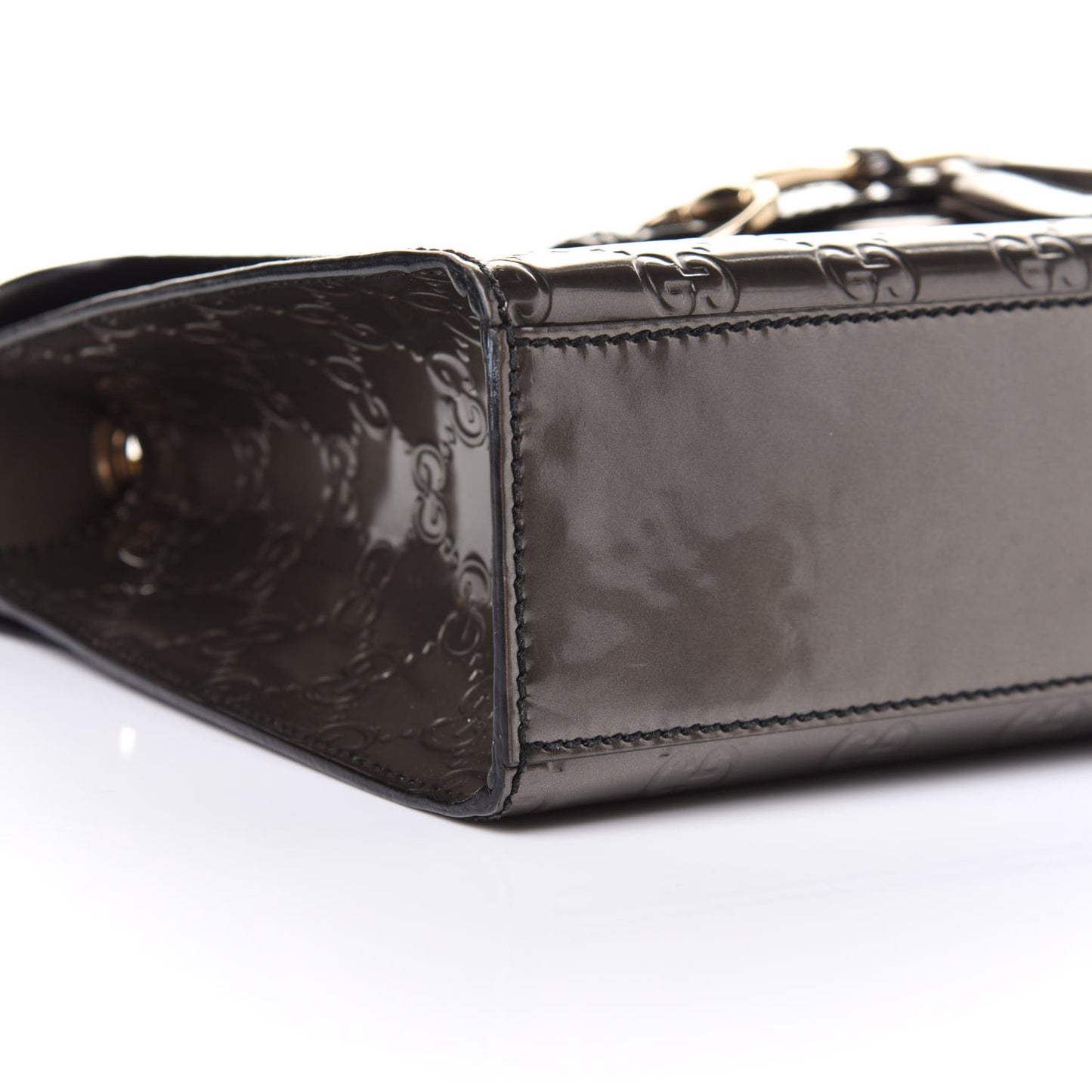Shine Guccissima Medium Emily Chain Shoulder Bag Sasso