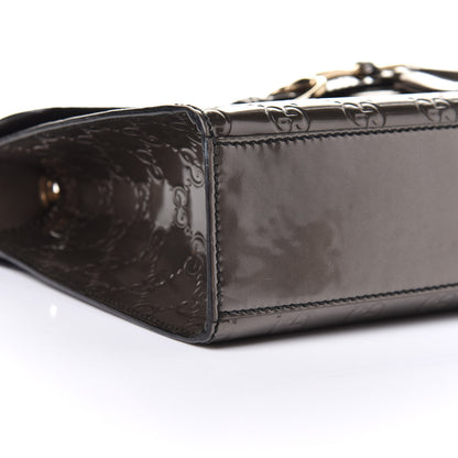 Gucci Shine Guccissima Medium Emily Chain Shoulder Bag Sasso 9 of 10