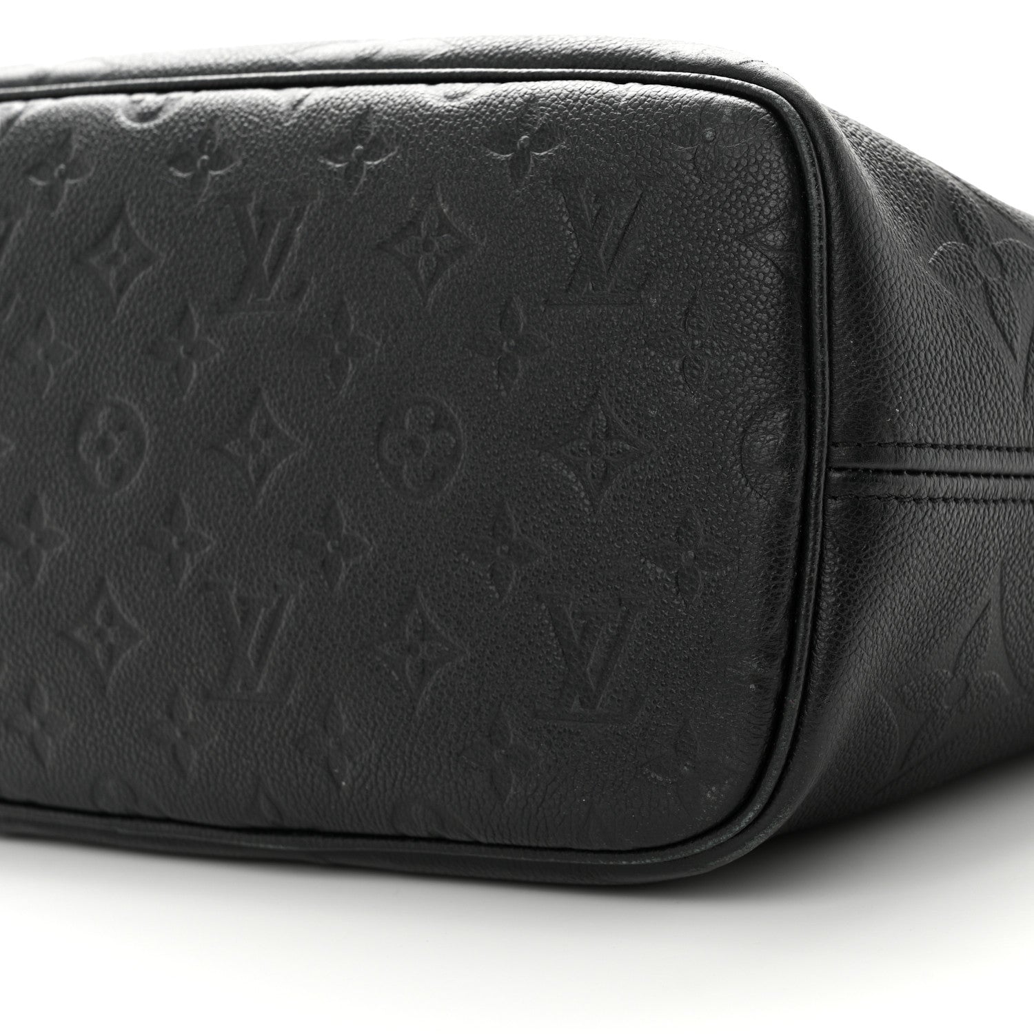 Louis Vuitton Empreinte Monogram Giant Neverfull MM Black 9 of 9