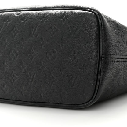 Louis Vuitton Empreinte Monogram Giant Neverfull MM Black 9 of 9