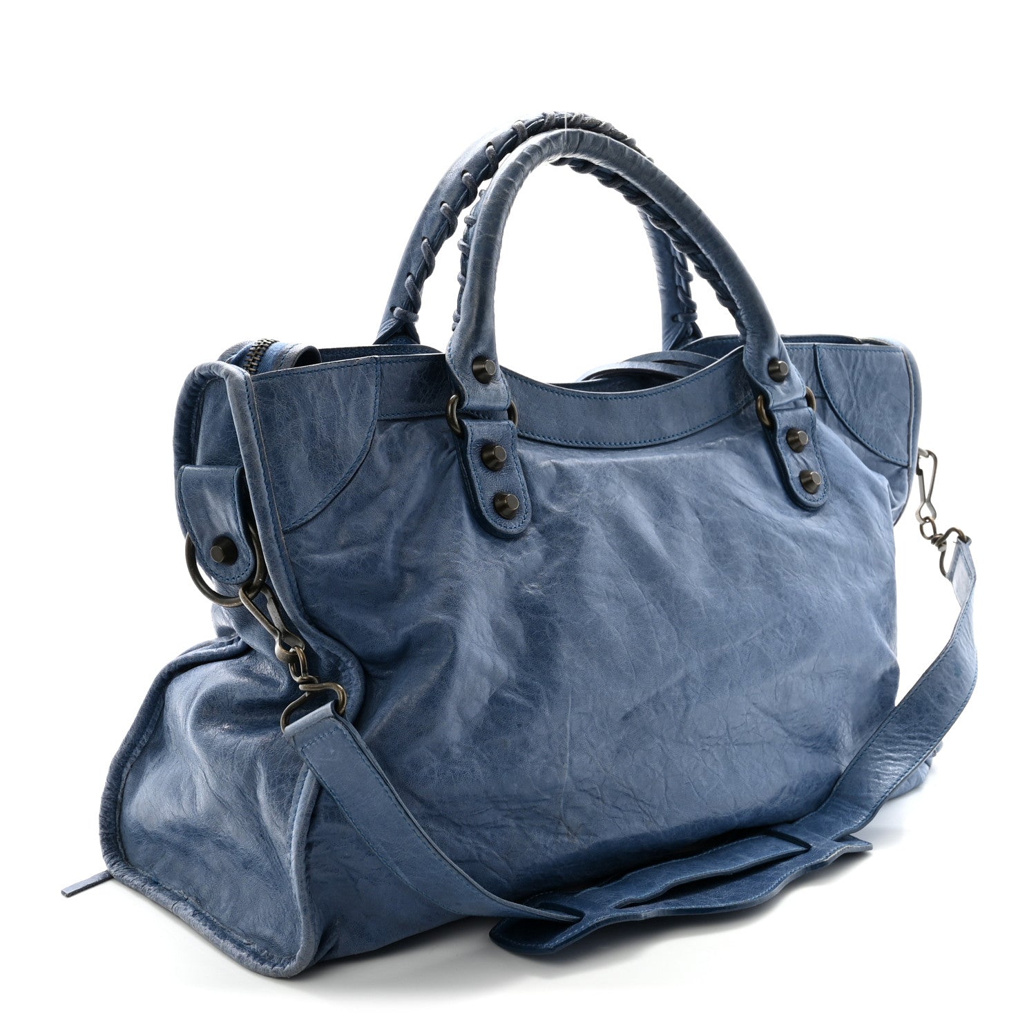 Balenciaga Agneau Classic Hardware City Bleuet 3 of 9