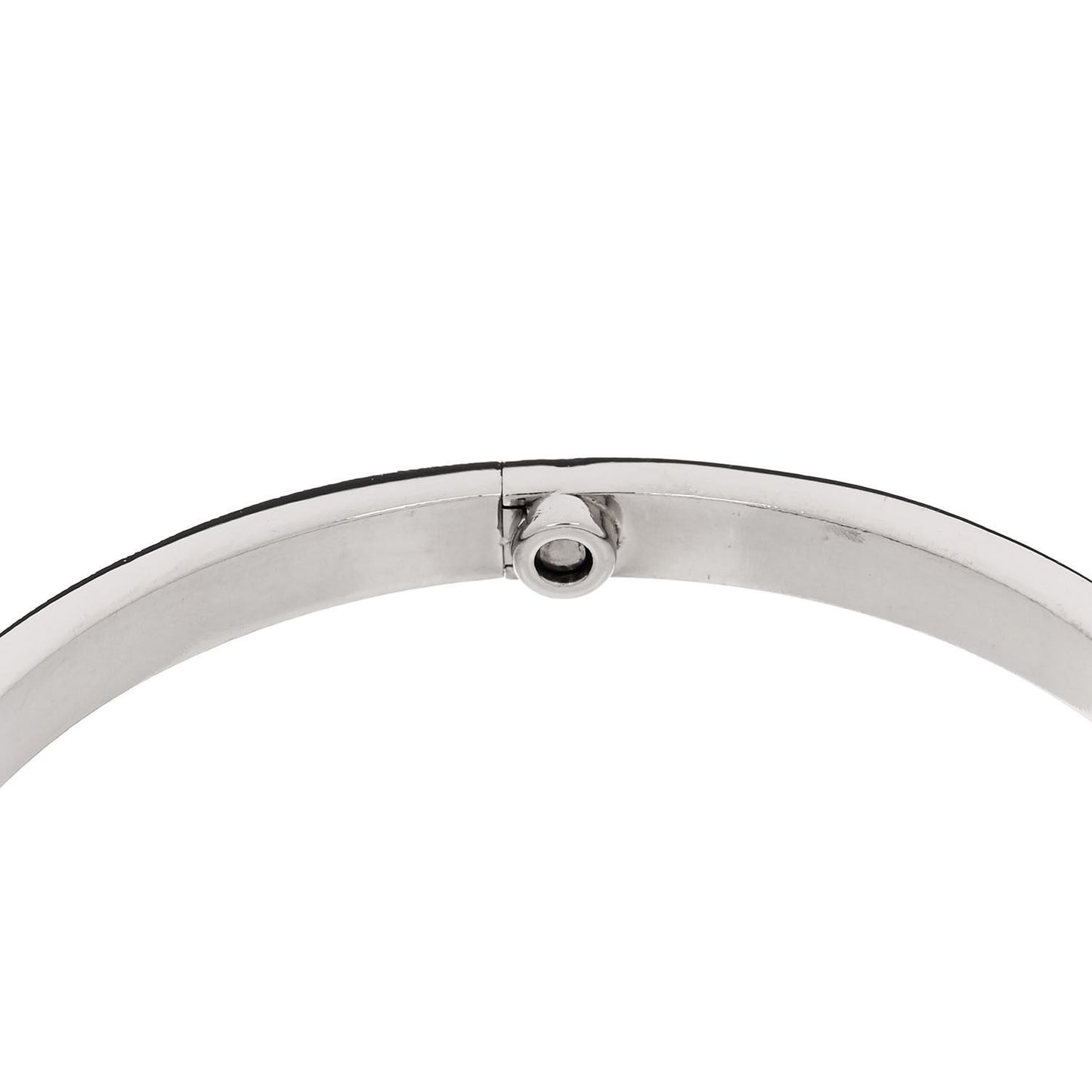 18K White Gold Small LOVE Bracelet 16