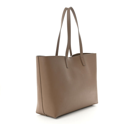 Saint Laurent Calfskin Large Shopping Tote Taupe 4 of 11