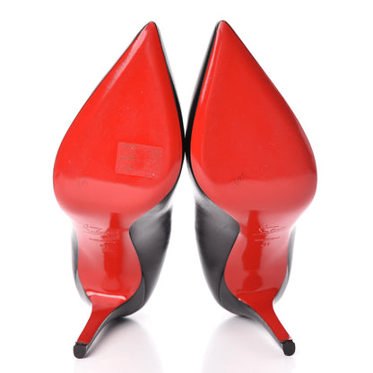 Christian Louboutin Shiny Nappa Pigalle 100 Pumps 41 Black 5 of 9