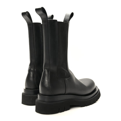 Bottega Veneta Calfskin The Lug Chelsea 55mm Boots 37.5 Black 4 of 8
