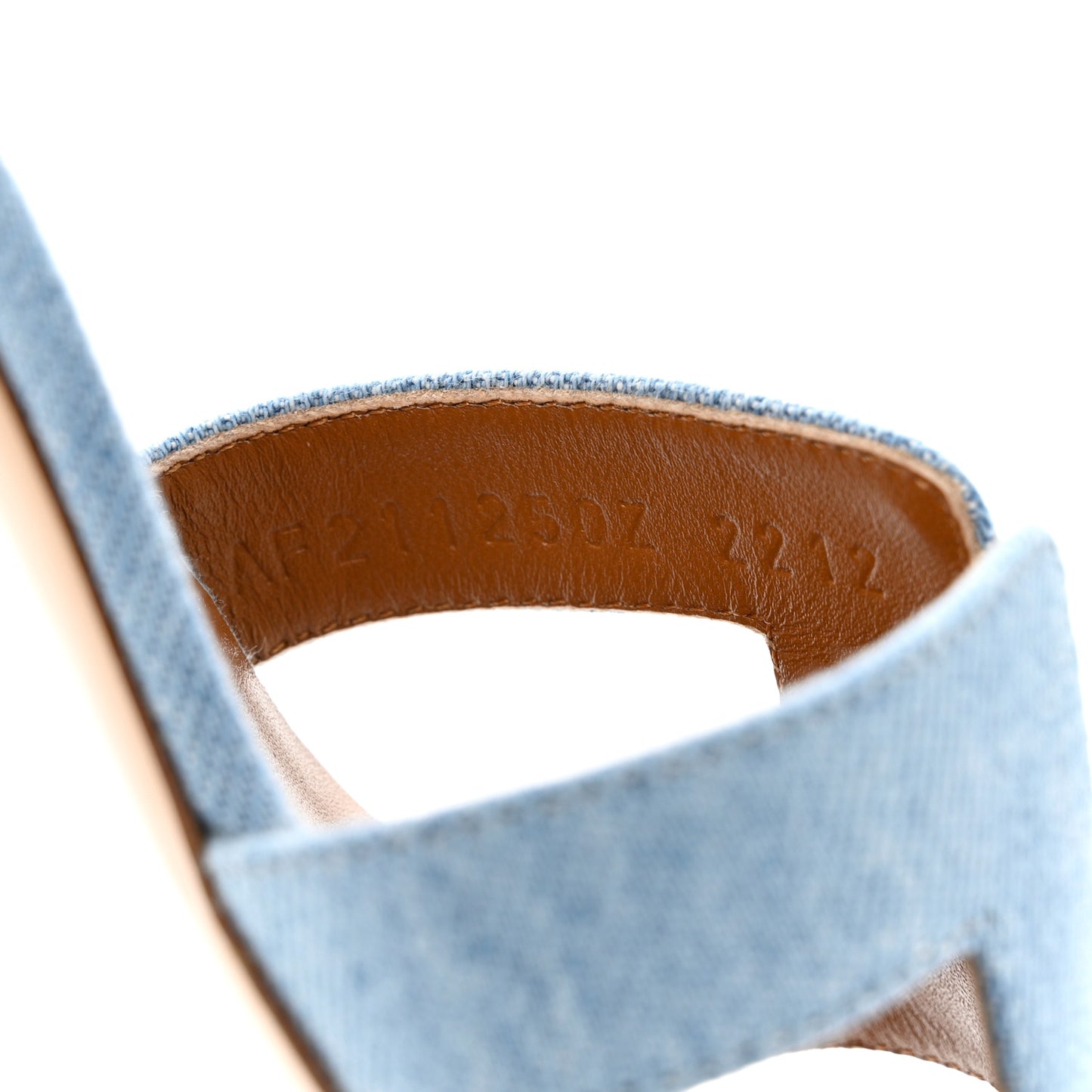 Denim Oasis Sandals 36.5 Bleu Clair