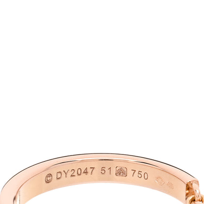 Cartier 18K Pink Gold Mon Amour Ring 50 5.5 4 of 5
