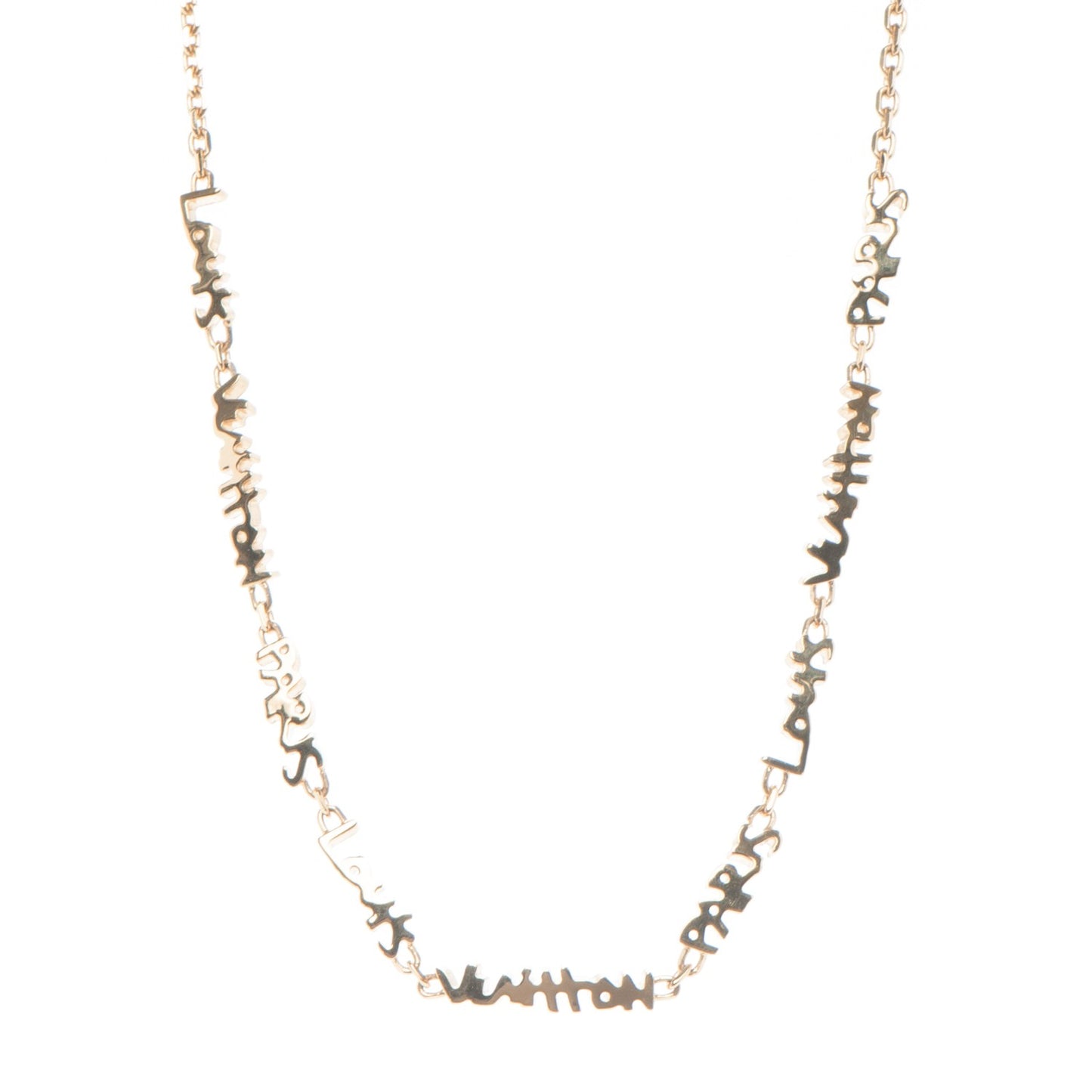 Graffiti PM Necklace Gold