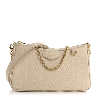 Louis Vuitton Empreinte Easy Pouch On Strap Cream 1 of 13