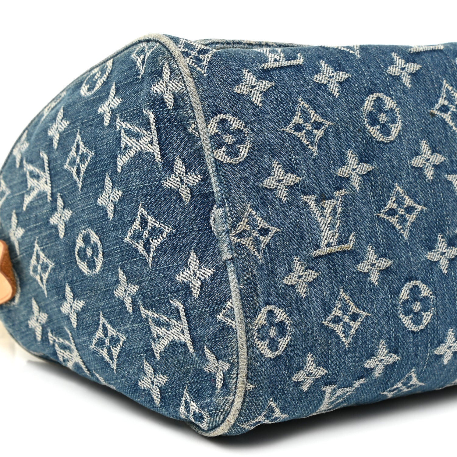 Louis Vuitton Monogram Denim Neo Speedy Blue 8 of 22