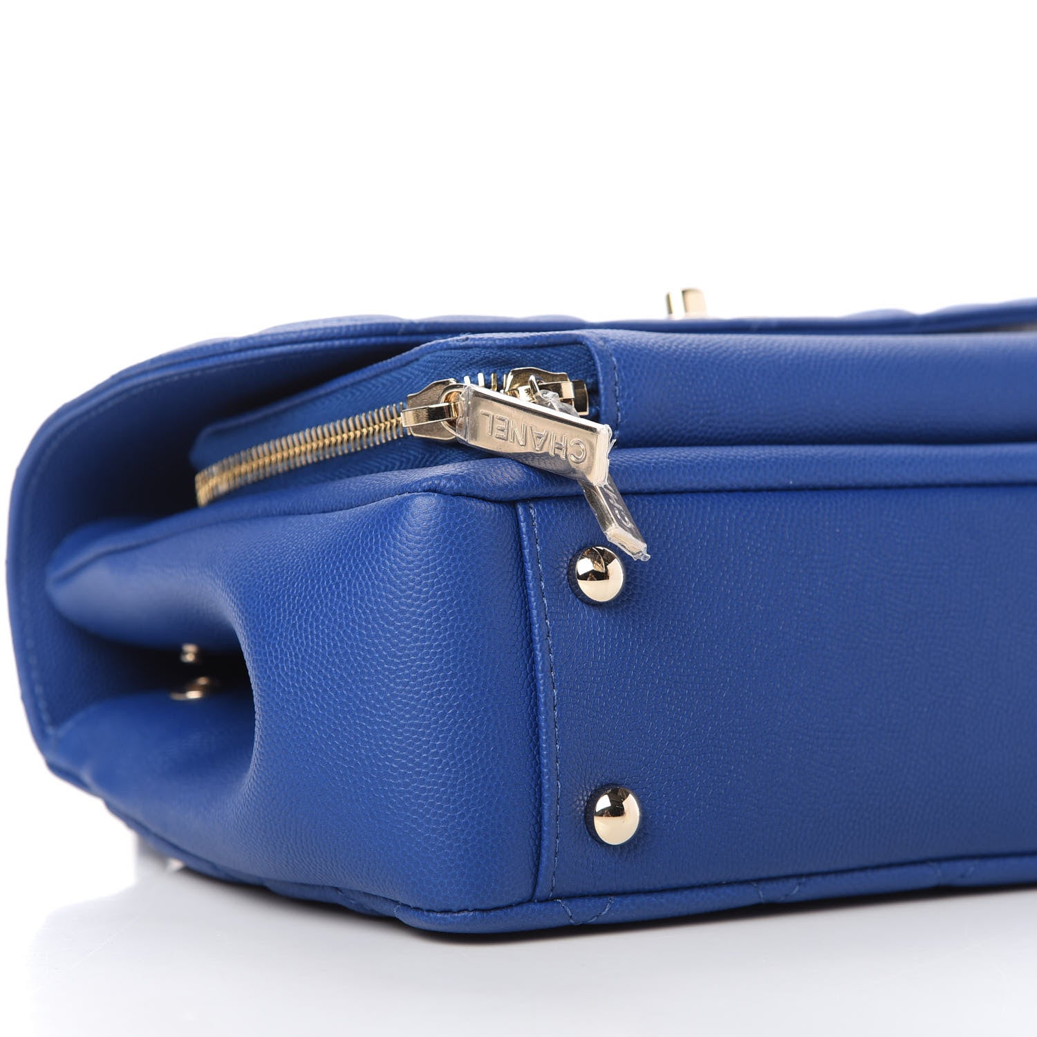 Chanel Caviar Quilted Medium Business Affinity Flap Dark Blue 6 of 11