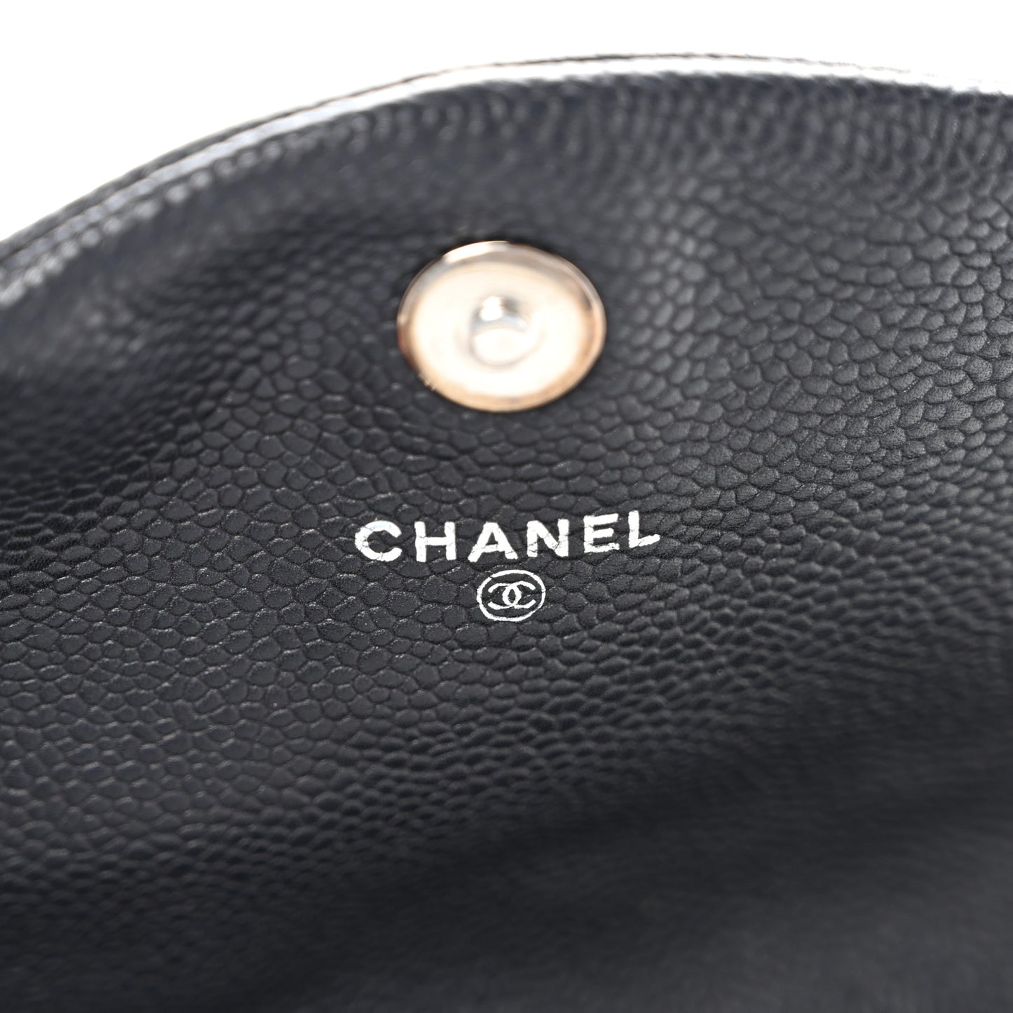 Caviar Half Moon Wallet On Chain WOC Black