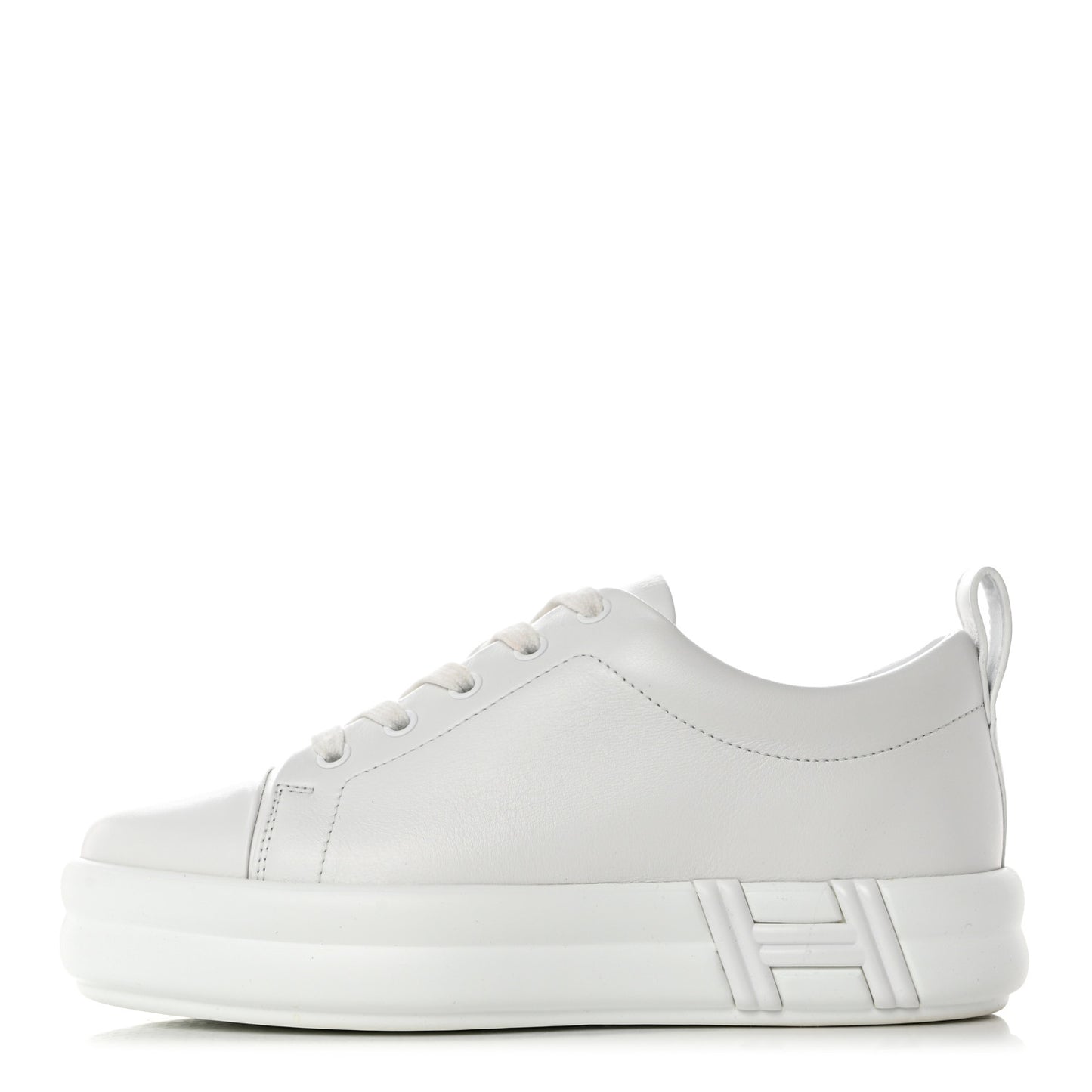 Calfskin Happy Sneakers 36 White