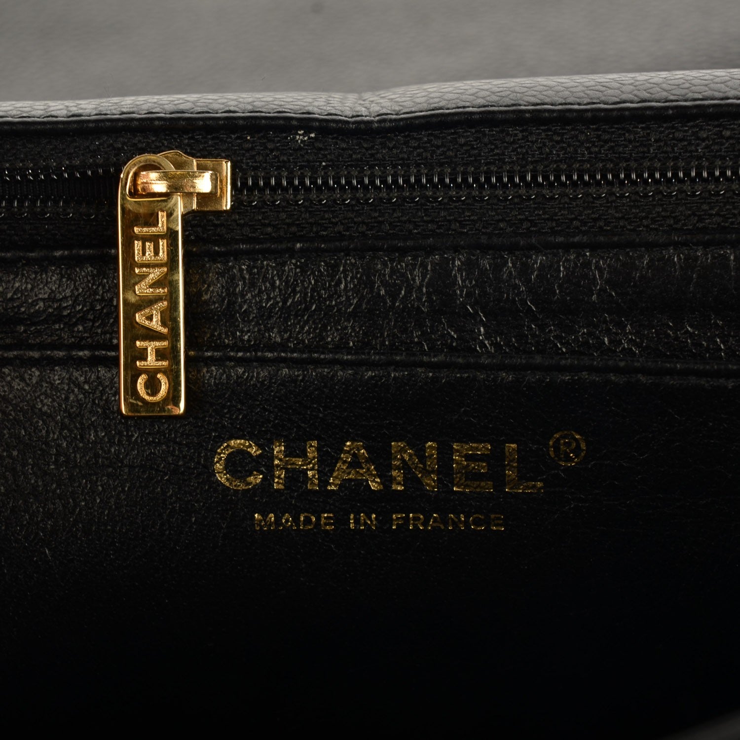 Chanel Caviar Quilted Jumbo Single Flap Black 7 of 9