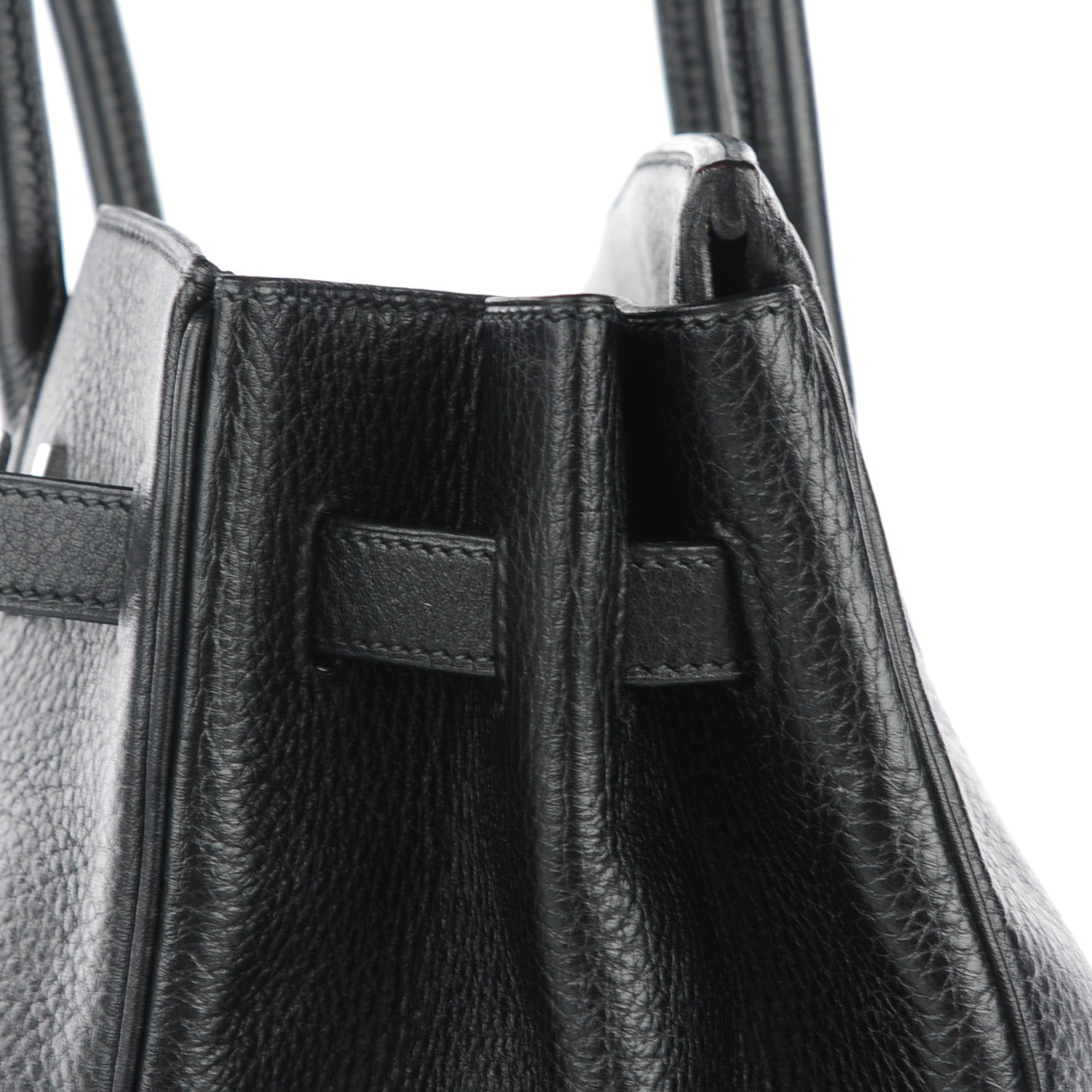Hermes Taurillon Clemence Birkin 35 Black 12 of 24