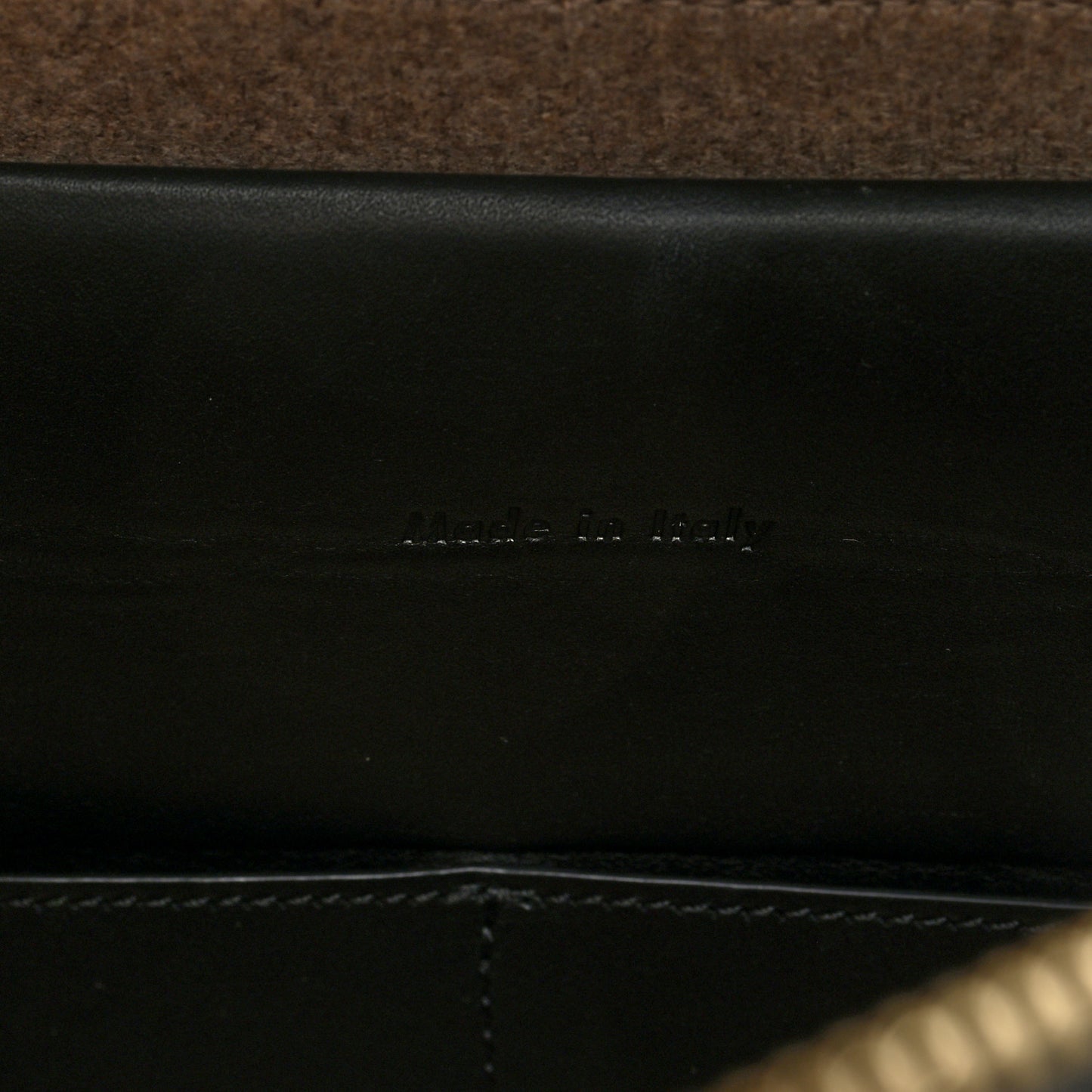 Felt Smooth Calfskin Mini Belt Bag Beige