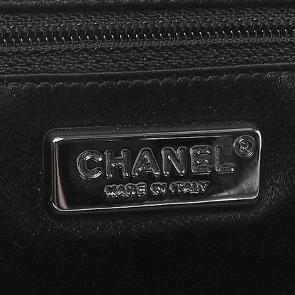 Chanel Tweed Strass Pudong Clutch Black 6 of 10