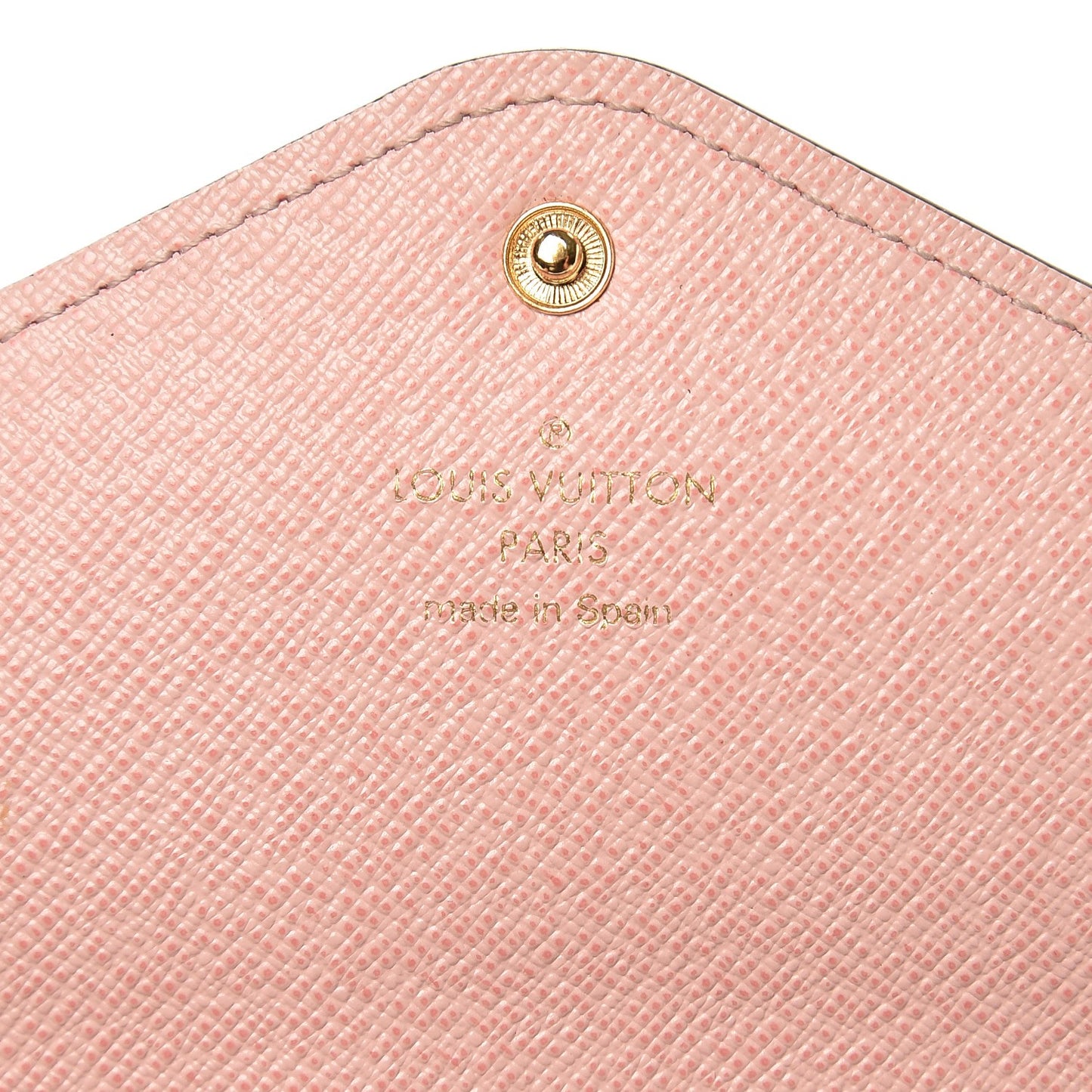 Monogram Josephine Wallet Rose Ballerine