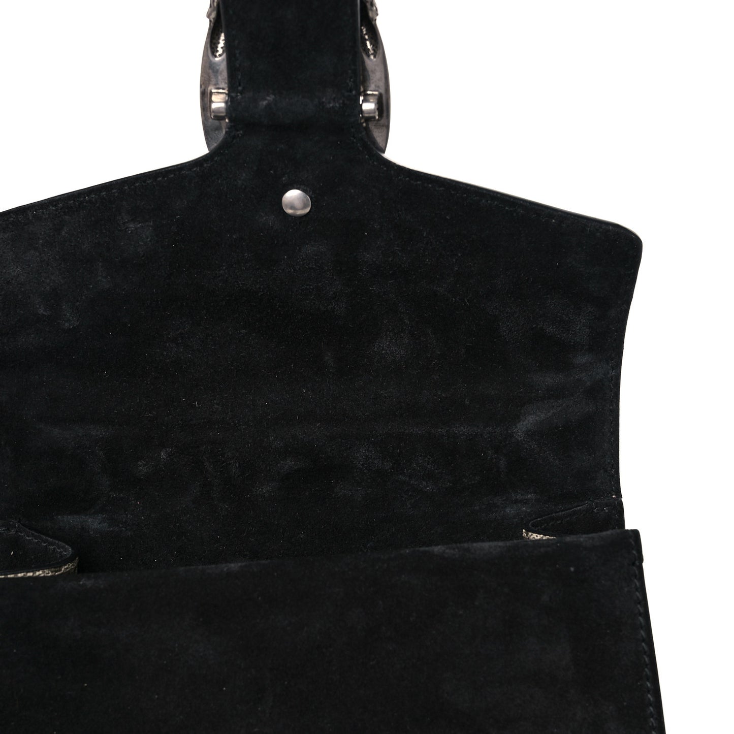 GG Supreme Monogram Mini Dionysus Shoulder Bag Black