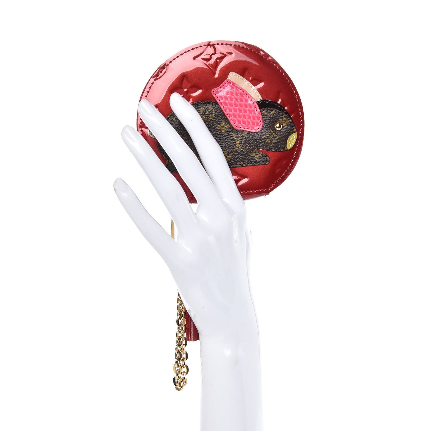 Vernis Animania Lapin Bunny Round Coin Purse Pomme D'Amour