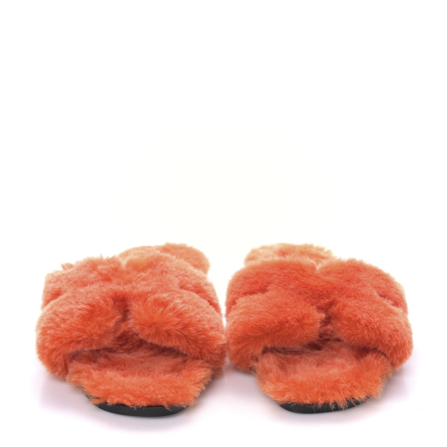 Woolskin Oran Sandals 38 Orange