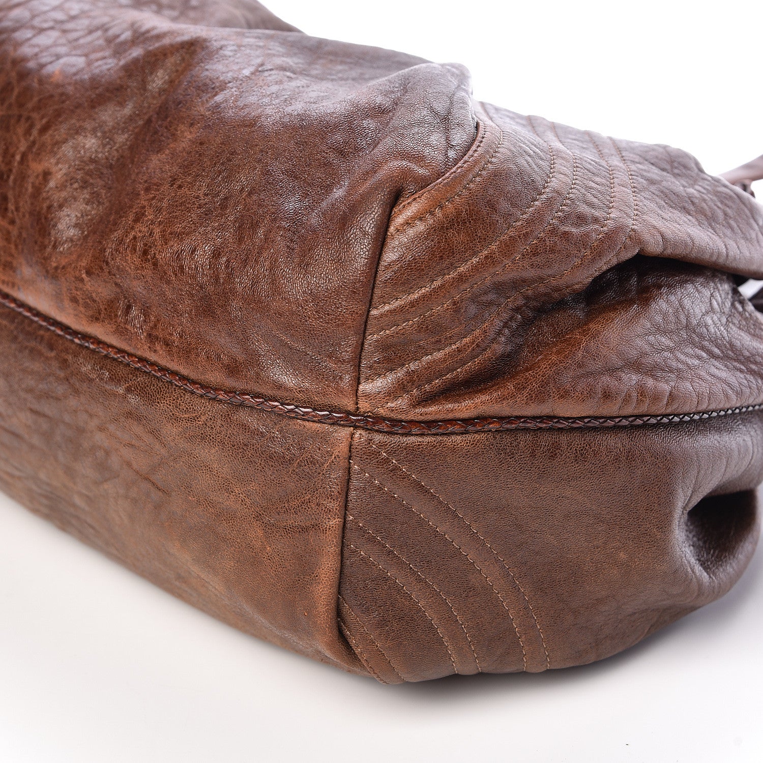 Fendi Nappa Nuvolata Spy Cognac 9 of 10